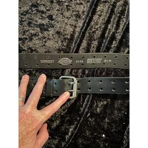 Dickies Double Prong Leather Belt 38